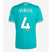 Liverpool Virgil van Dijk #4 Tretí futbalový dres 2025-26 Krátky Rukáv